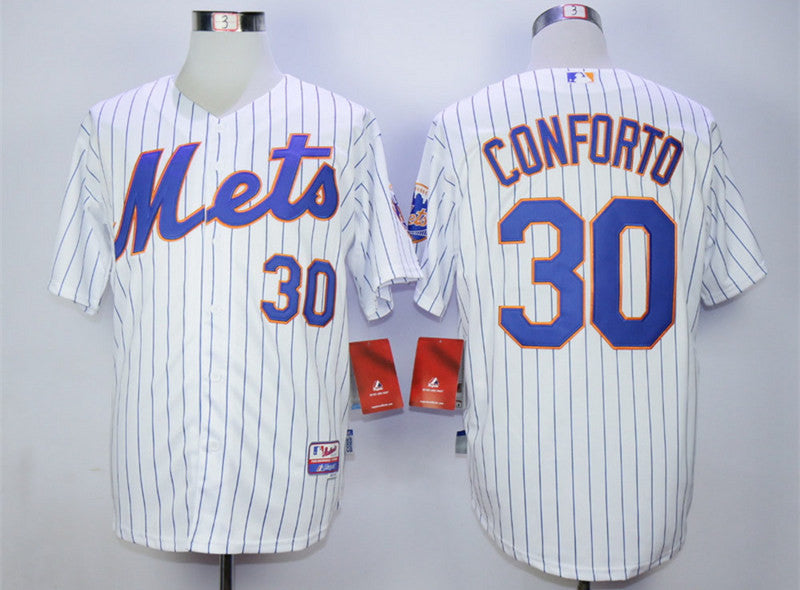 Michael Conforto New York Mets white jersey
