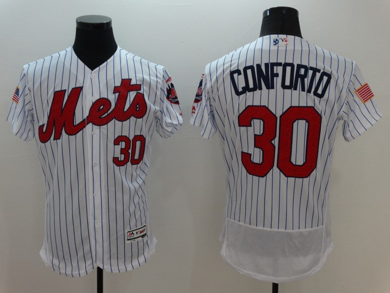 Michael Conforto New York Mets white Fashion jersey