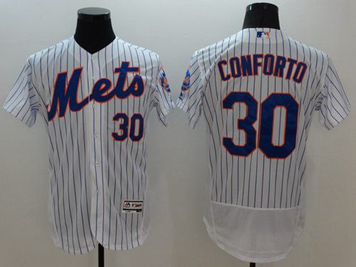 Michael Conforto New York Mets white Authentic jersey