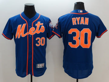 Nolan Ryan New York Mets blue jersey