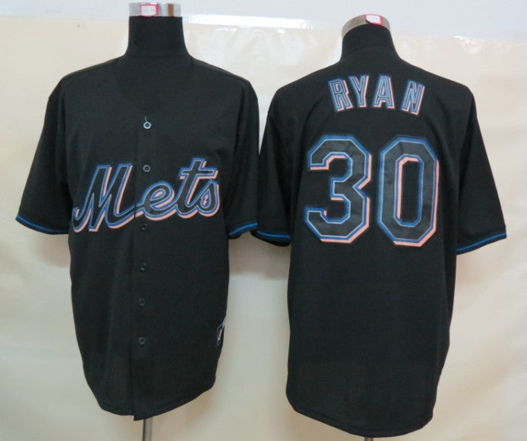 Ryan New York Mets black Fashion jersey