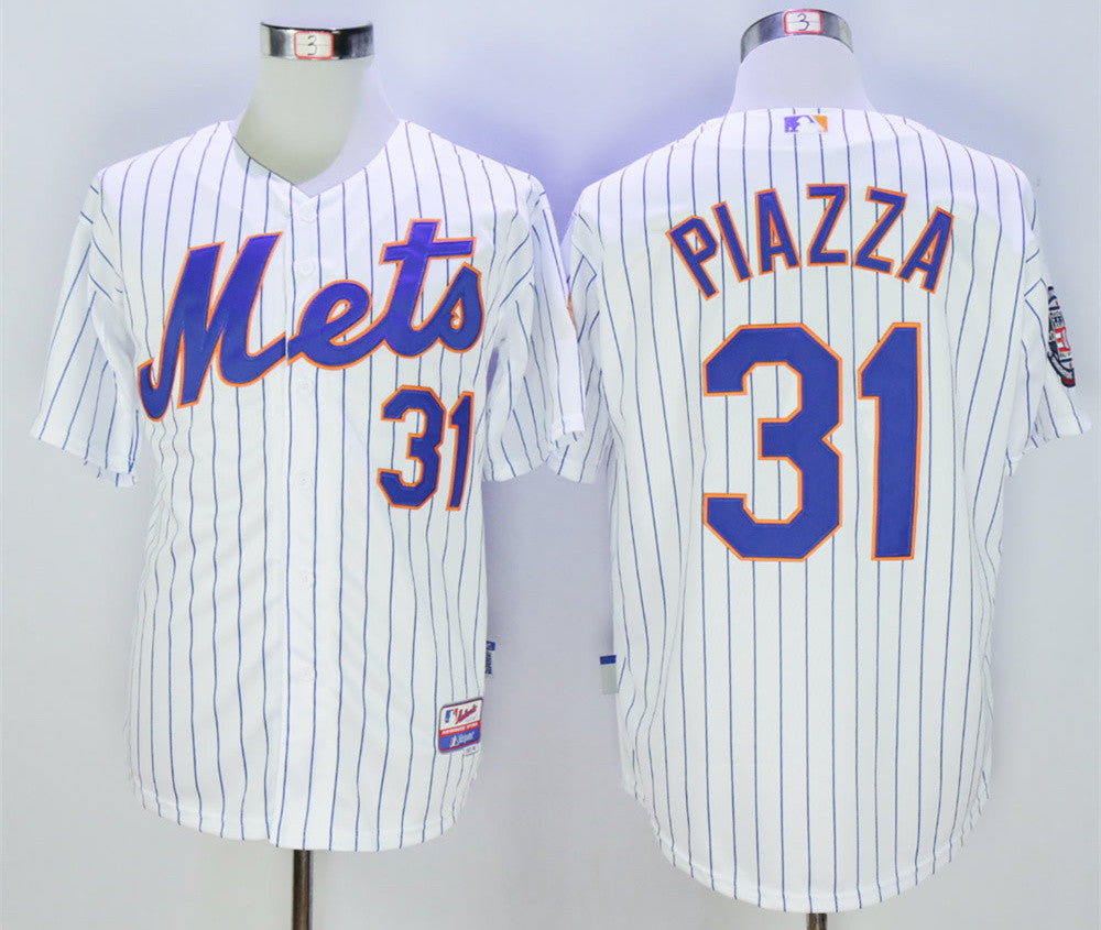 Mike Piazza New York Mets white jersey