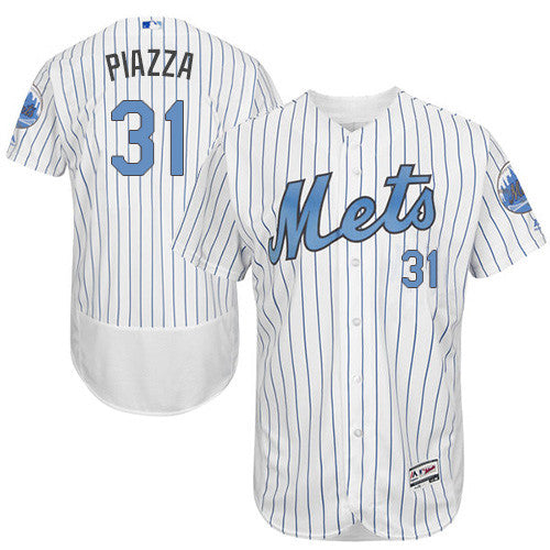 Mike Piazza New York Mets white jersey