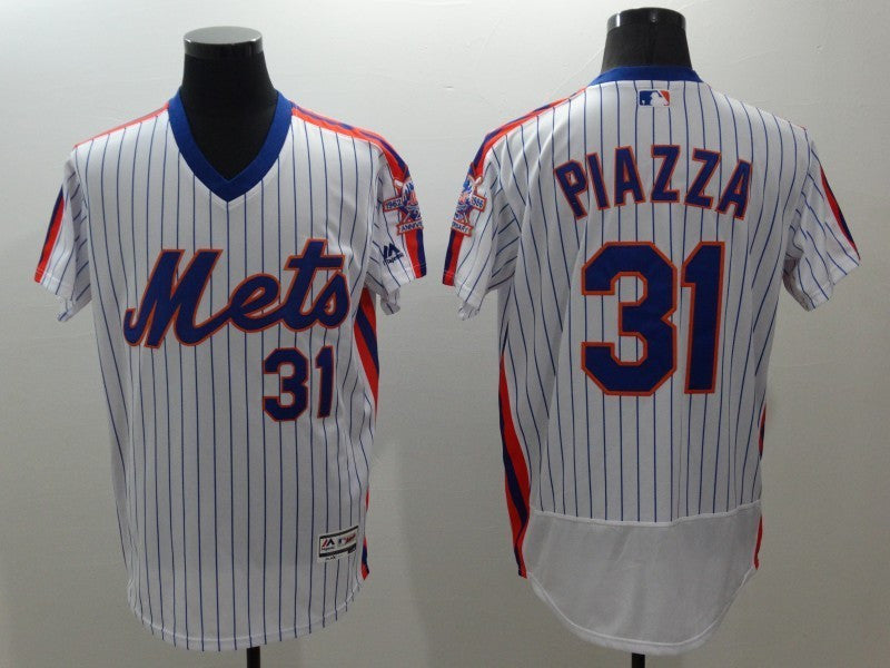 Mike Piazza New York Mets white jersey