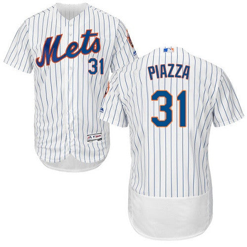 Mike Piazza New York Mets white jersey