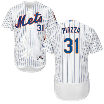 Mike Piazza New York Mets white jersey