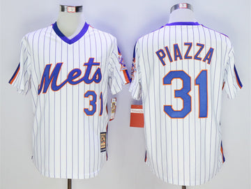 Mike Piazza New York Mets white jersey