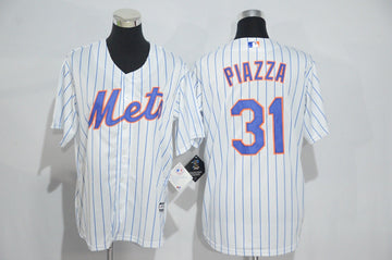 Mike Piazza New York Mets white jersey