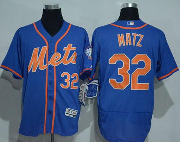 Steven Matz New York Mets blue Authentic jersey
