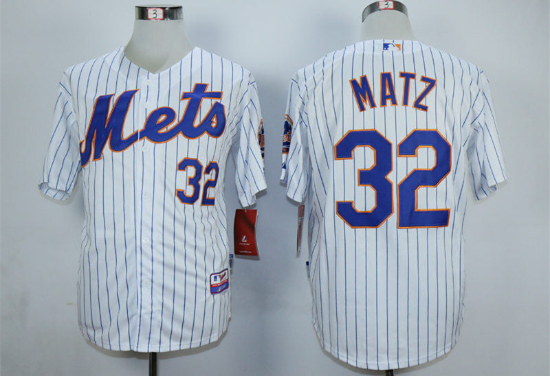 Steven Matz New York Mets white jersey