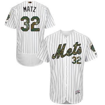 Steven Matz New York Mets white jersey