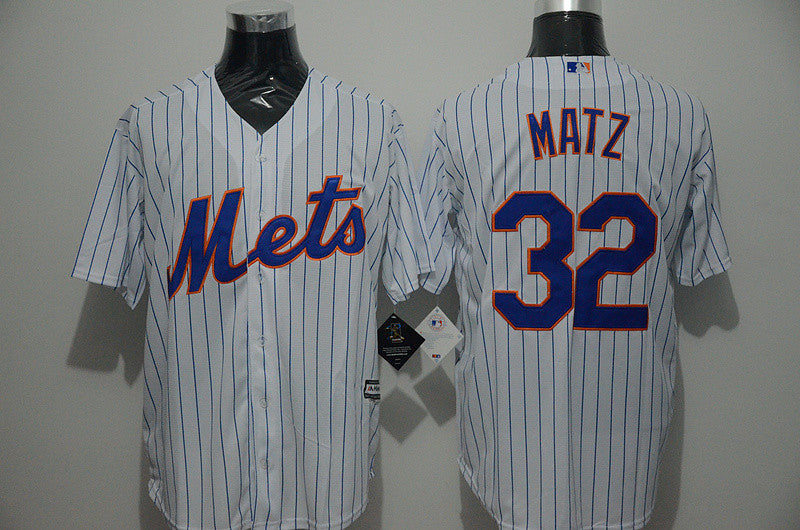 Steven Matz New York Mets white jersey