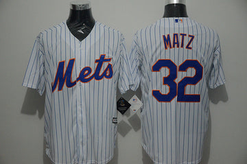 Steven Matz New York Mets white jersey