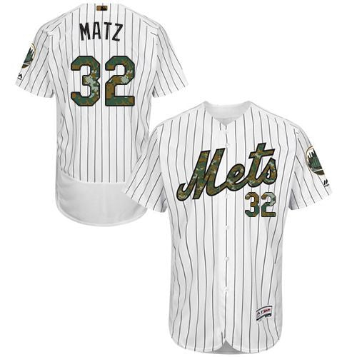 Steven Matz New York Mets white Authentic jersey