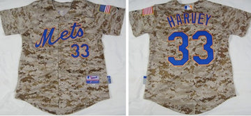 Harvey New York Mets camo Camo jersey