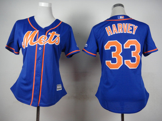 Harvey New York Mets blue jersey