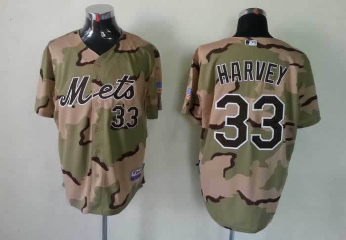 Harvey New York Mets camo Camo jersey
