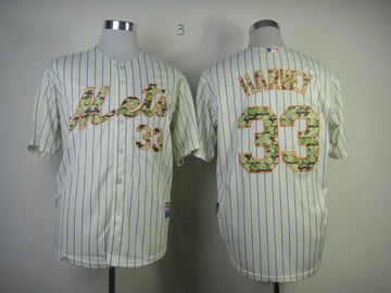 Harvey New York Mets cream Camo jersey