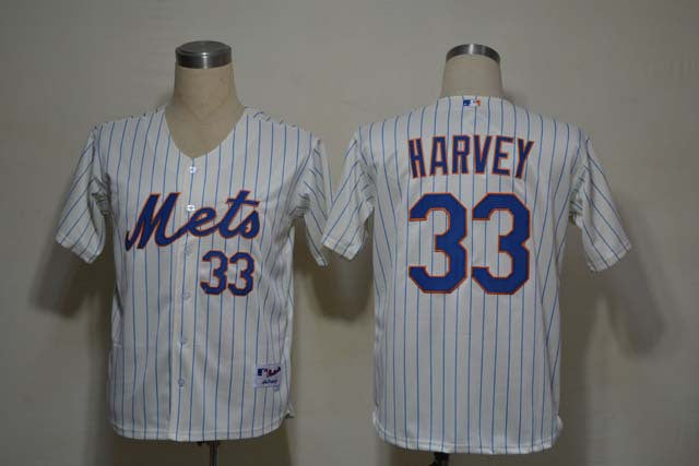 Harvey White New York Mets blue jersey