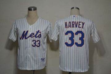 Harvey White New York Mets blue jersey