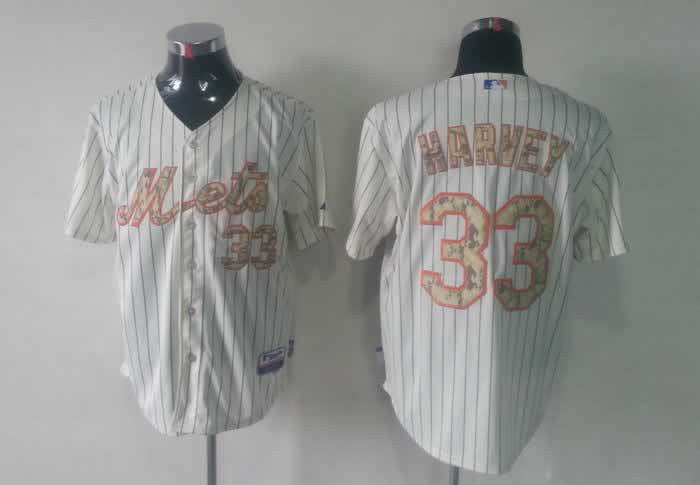 Harvey White New York Mets camo Camo jersey