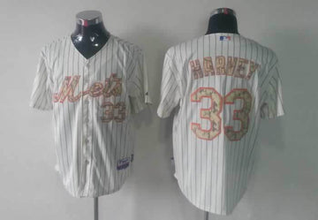 Harvey White New York Mets camo Camo jersey