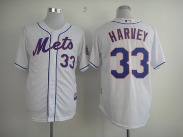 Harvey New York Mets white jersey