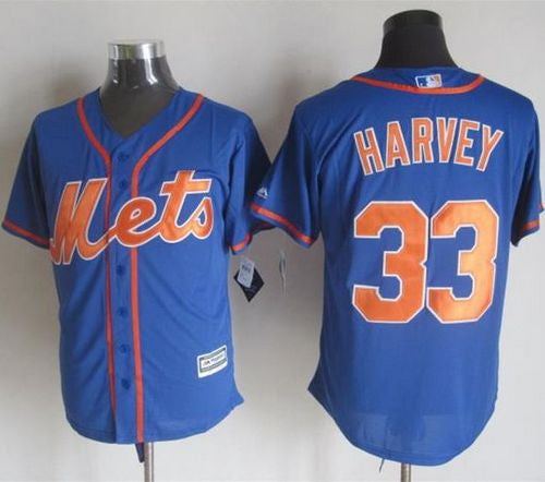 Matt Harvey New York Mets blue Alternate jersey