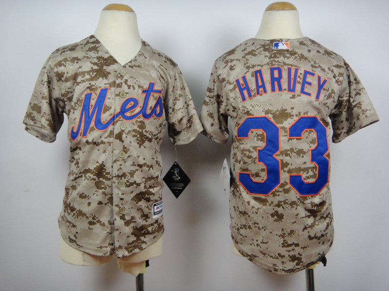 Matt Harvey New York Mets camo Camo jersey
