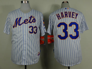 Matt Harvey New York Mets white jersey