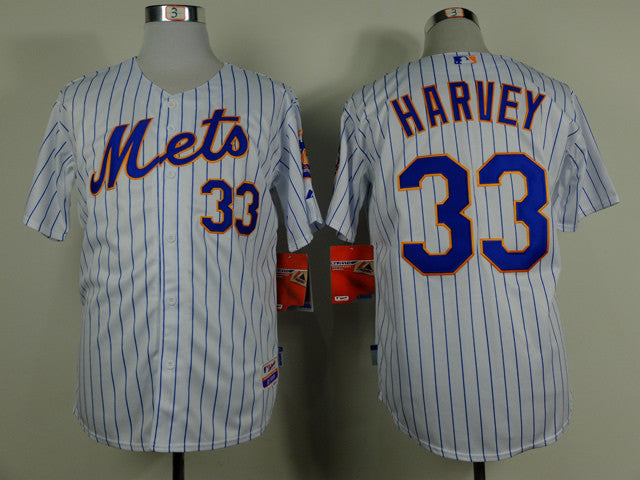 Matt Harvey New York Mets white jersey