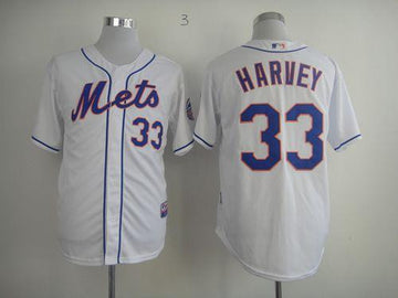 Matt Harvey New York Mets white jersey