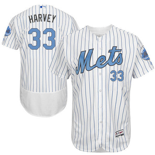 Matt Harvey New York Mets white jersey