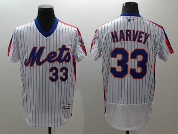 Matt Harvey New York Mets white jersey