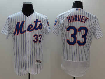 Matt Harvey New York Mets white jersey