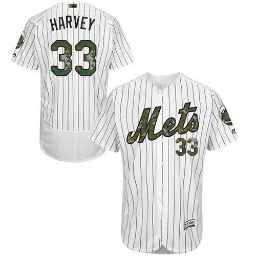 Matt Harvey New York Mets white jersey