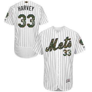 Matt Harvey New York Mets white jersey