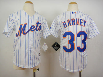 Matt Harvey New York Mets white jersey