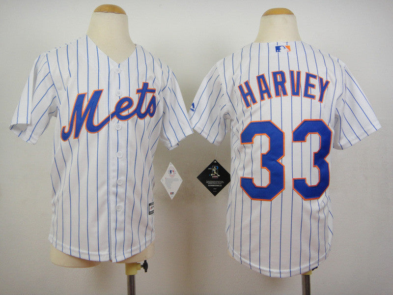 Matt Harvey New York Mets white jersey
