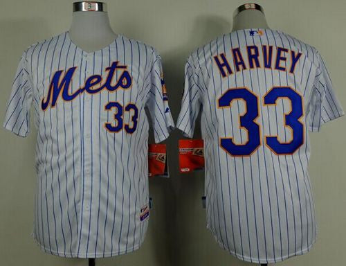 Matt Harvey New York Mets white Home jersey