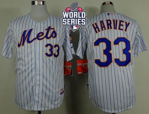 Matt Harvey New York Mets white Home jersey