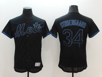 Noah Syndergaard New York Mets black jersey
