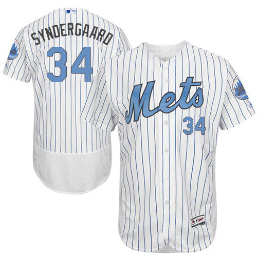 Noah Syndergaard New York Mets white jersey