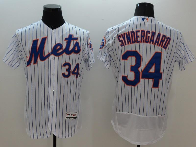 Noah Syndergaard New York Mets white jersey