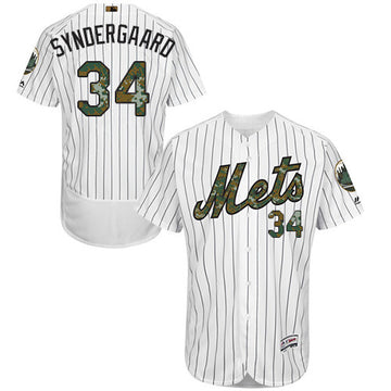 Noah Syndergaard New York Mets white jersey