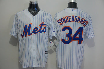 Noah Syndergaard New York Mets white jersey