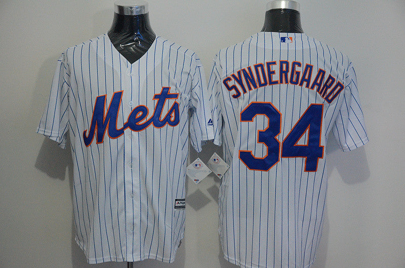 Noah Syndergaard New York Mets white jersey