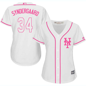 Noah Syndergaard New York Mets white jersey