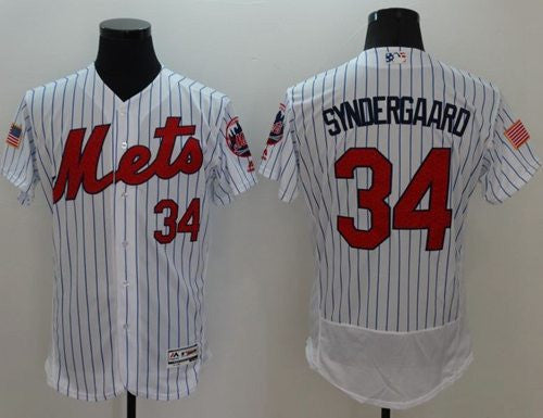Noah Syndergaard New York Mets white Fashion jersey