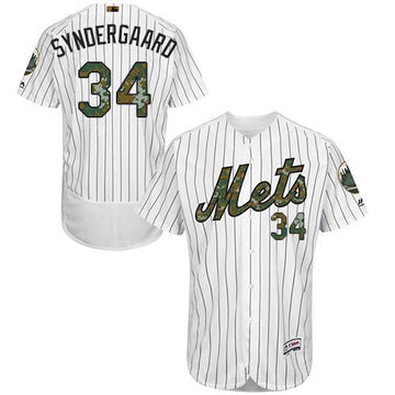 Noah Syndergaard New York Mets white Authentic jersey
